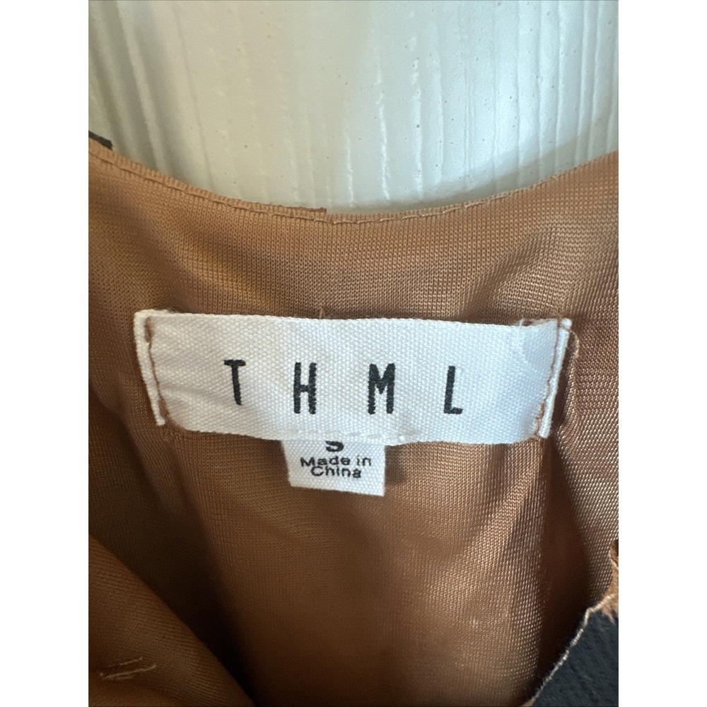 THML leopard Print‎ Slip Dress Maxi Sz Small - Picture 4 of 10
